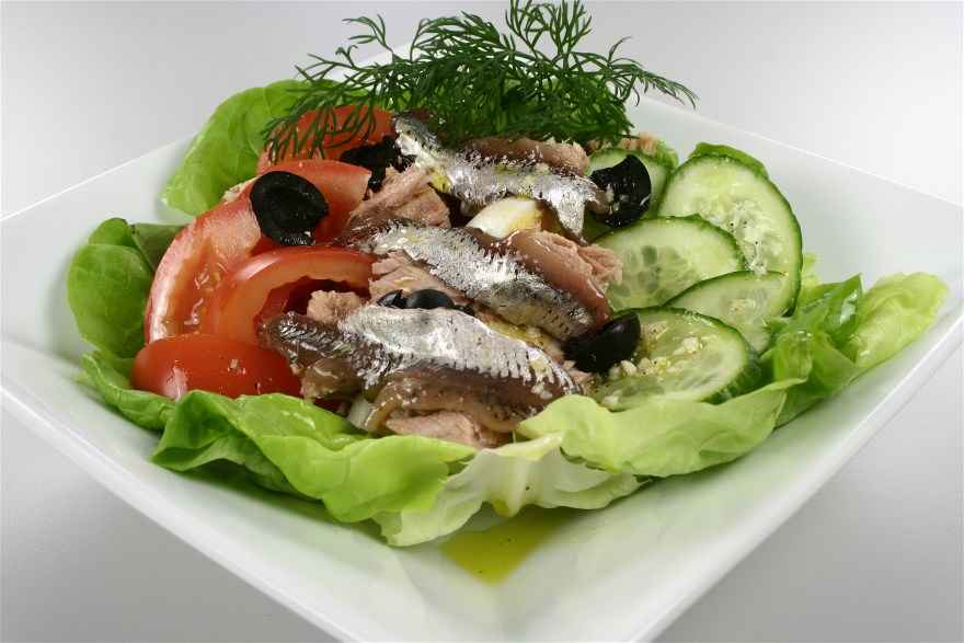 Salade Nicoise ... klik for at komme tilbage