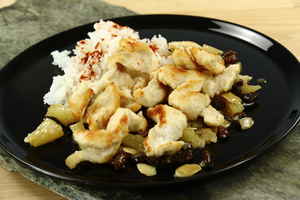 Kylling og ris i ananassauce, billede 4