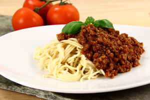 Spaghetti bolognese - Pasta kødsovs