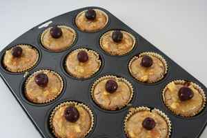 Kirsebær muffins - Kirsebærmuffins, billede 4
