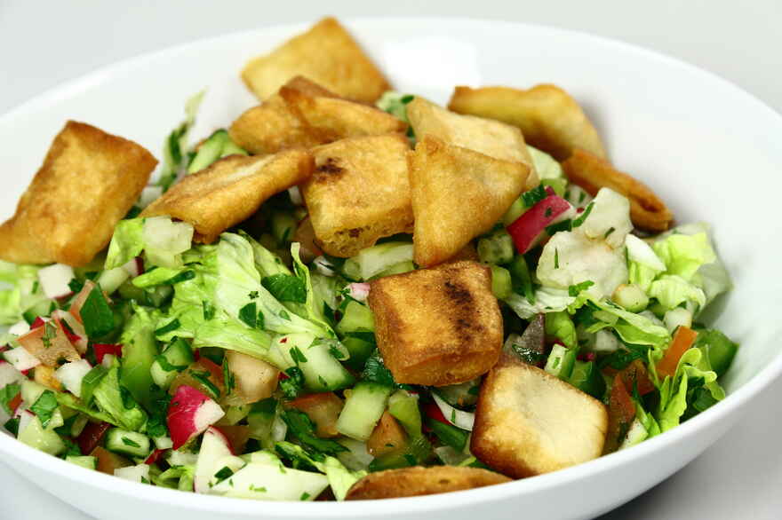 Fattoush (libanesisk salat) ... klik for at komme tilbage
