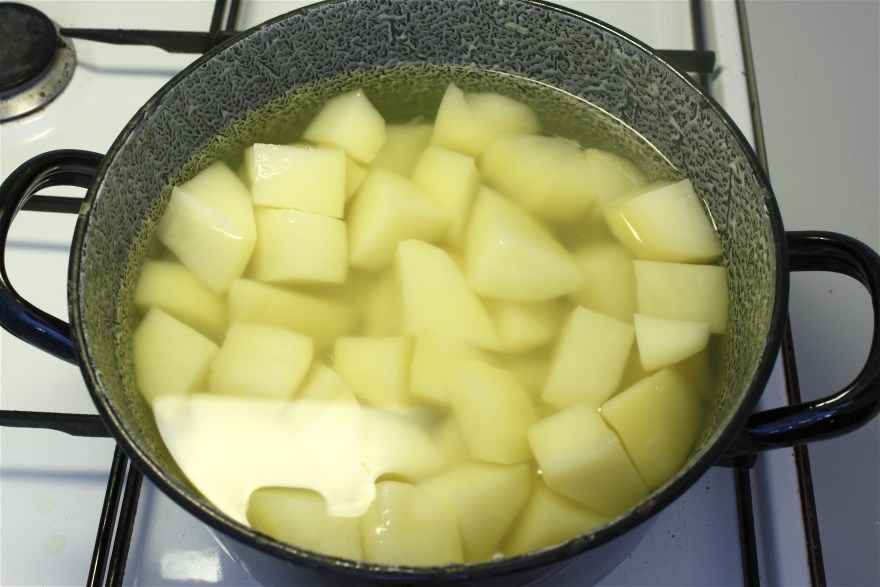 Bagt kartoffelmos med ost ... klik for at komme tilbage