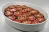 Ovnret med hakket oksekød, tomat og champignon ... klik på billedet for at komme tilbage