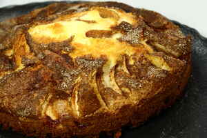 Glutenfri bagt æblekage, billede 4