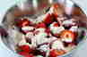 Jordbærcrumble - Sommerlig crumble med jordbær ... klik på billedet for at komme tilbage