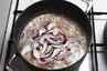 Stegt torsk med rabarbersauce og spinat- ærtesalat ... klik på billedet for at komme tilbage