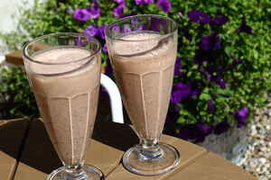 Milkshake med is og kakaomælk, billede 4