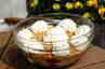 Gammeldags jordbærkage med makroner ... klik på billedet for at komme tilbage
