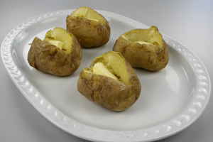 Bagte kartofler (Microovn)