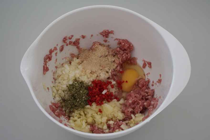 Farseret squash med tomatsalsa og ris ... klik for at komme tilbage