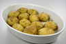 Lammeculotte på pande med stegte kartofler og bagte rødløg, billede 3