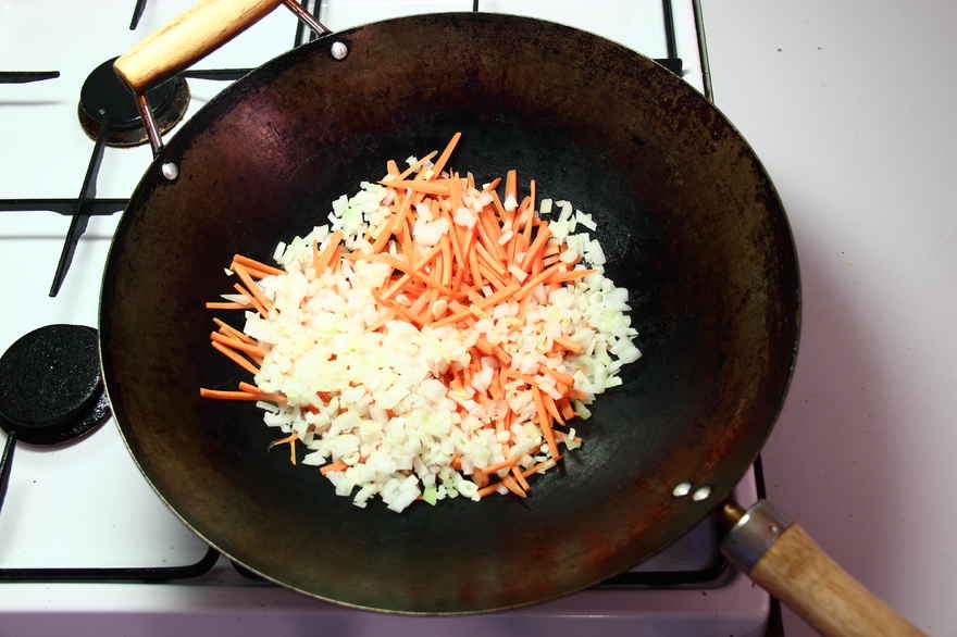 Oksestrimler i wok med krydret kokosmælk ... klik for at komme tilbage