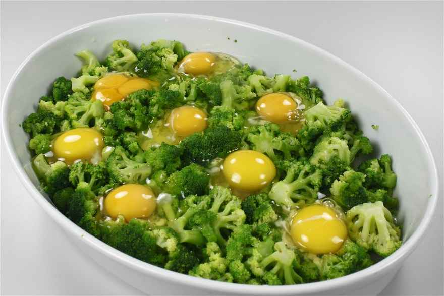 Broccoli med æg ... klik for at komme tilbage