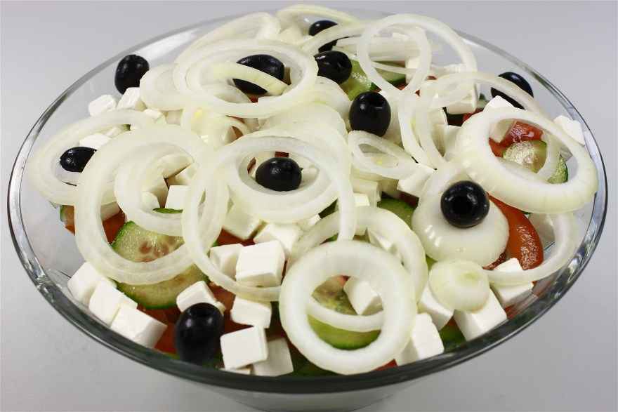 Græsk salat ... klik for at komme tilbage