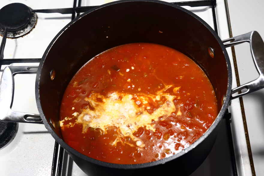 Hjemmelavet tomatsuppe ... klik for at komme tilbage