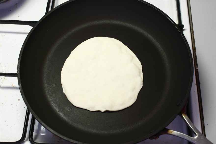 Hjemmelavet tortilla pandekager ... klik for at komme tilbage