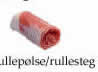 Rullepølse/rullesteg