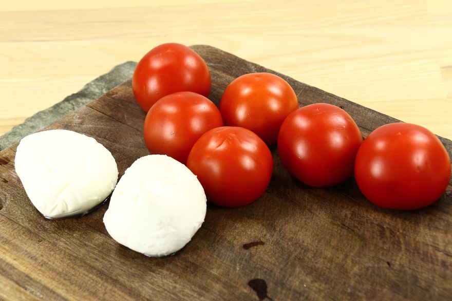 Tomatsalt og Mozzarella ... klik for at komme tilbage