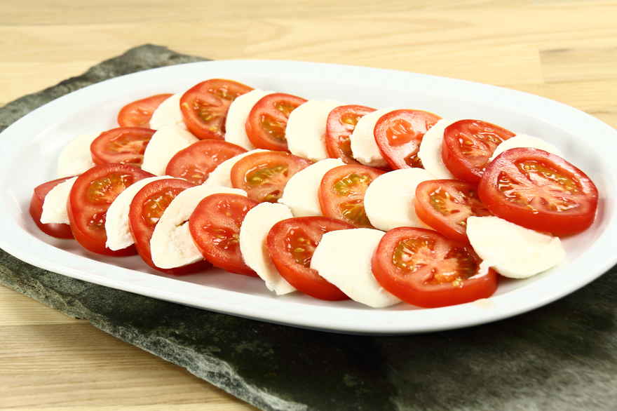 Tomatsalt og Mozzarella ... klik for at komme tilbage