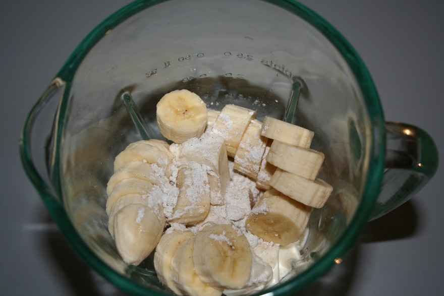 Bananmilkshake ... klik for at komme tilbage