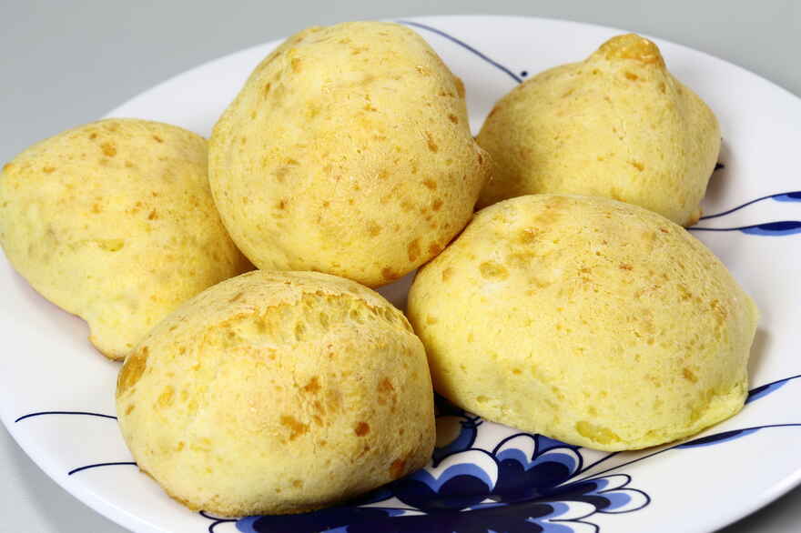 Brasilianske ostebrød - Pao de Queijo ... klik for at komme tilbage