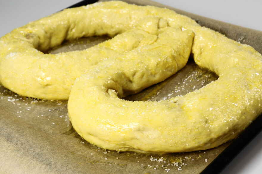 Kringle med æbler og marcipan ... klik for at komme tilbage