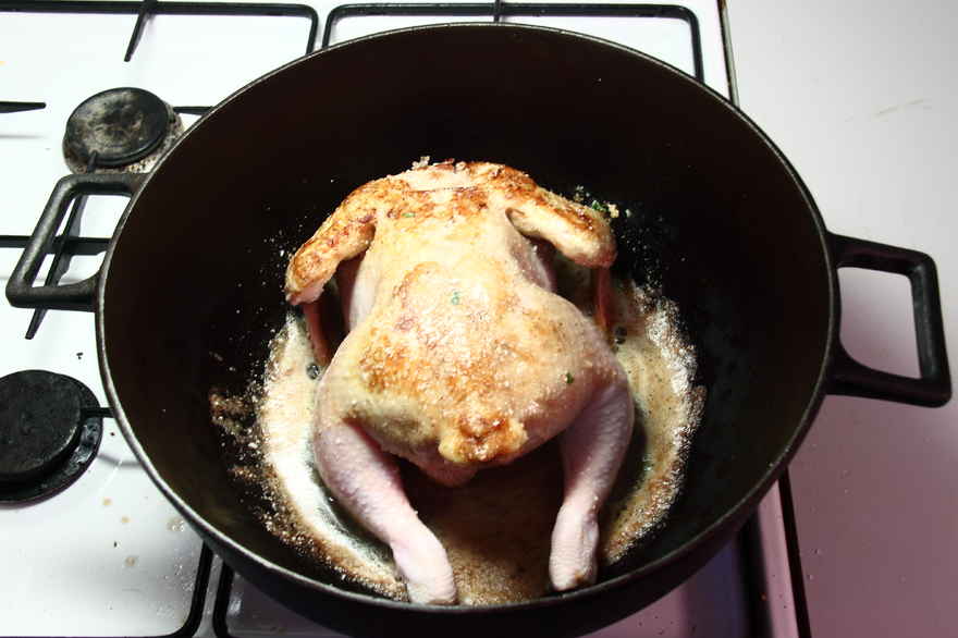 Grydestegt kylling med rabarberkompot ... klik for at komme tilbage