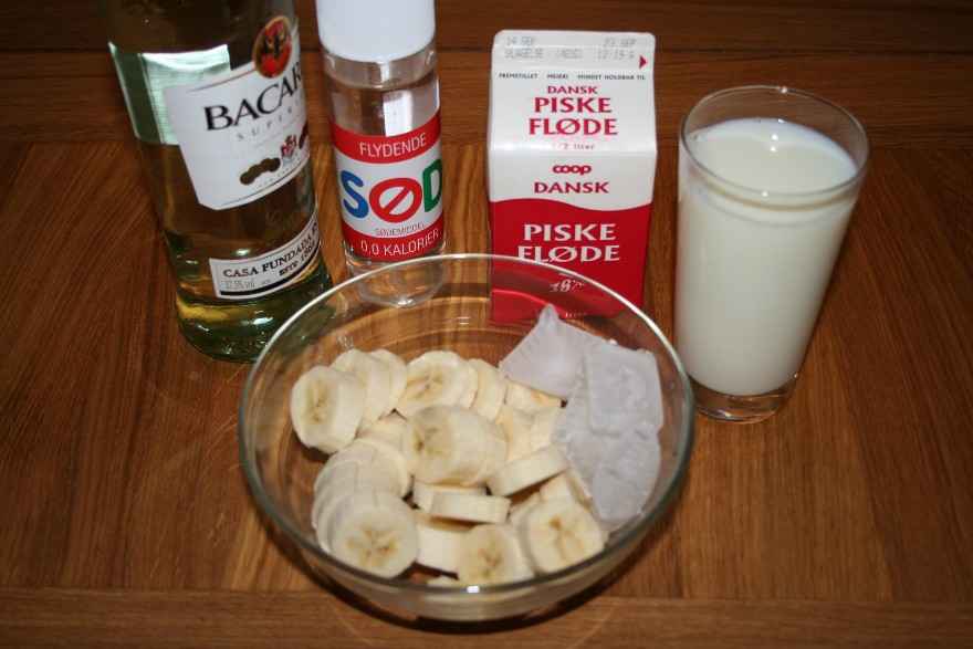 Banan-shake ... klik for at komme tilbage