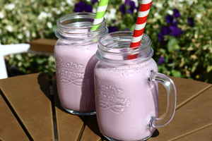 solbær milkshake - solbærmilkshake, billede 4