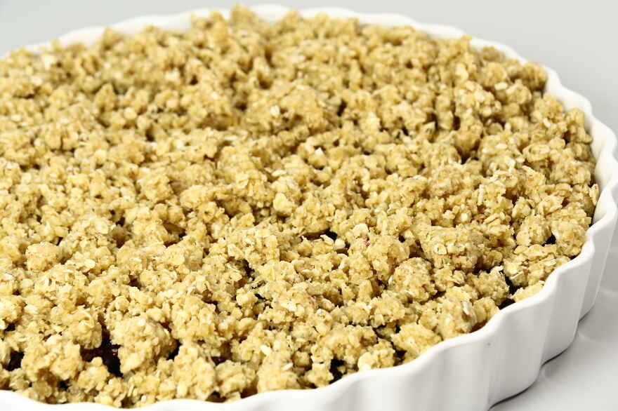 Blåbærcrumble ... klik for at komme tilbage