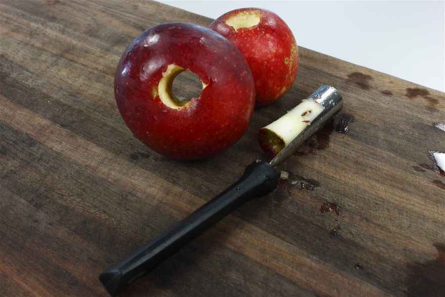 Æblechips - Tørrede æbleringe ... klik for at komme tilbage