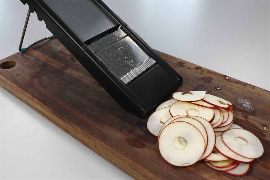 Æblechips - Tørrede æbleringe ... klik for at komme tilbage