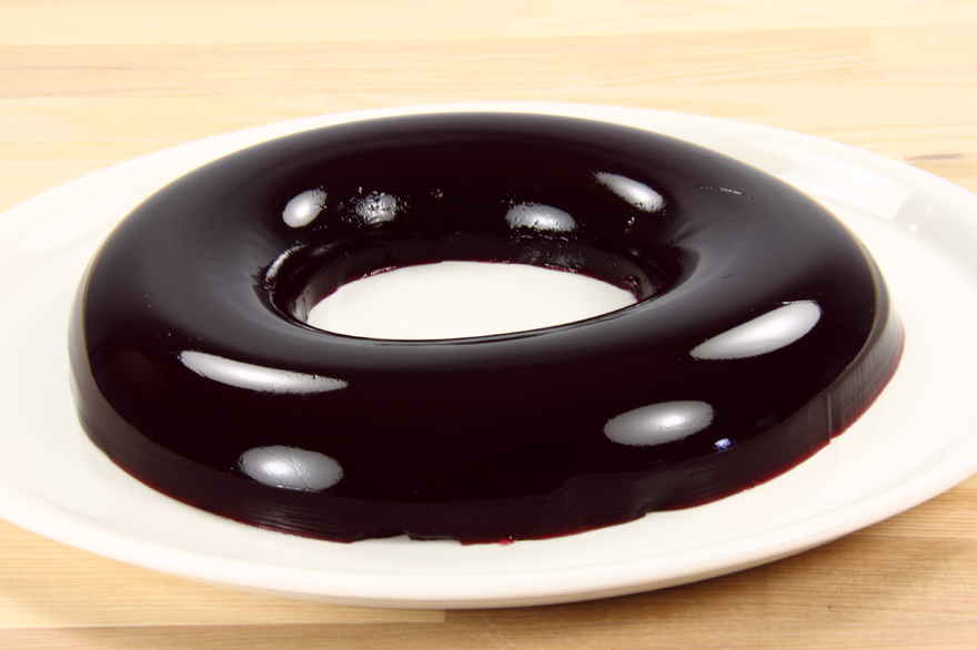Gelerand med frugt ... klik for at komme tilbage