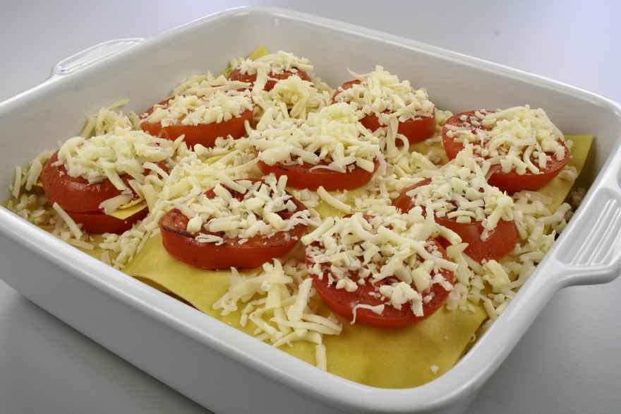 Tomatlasagne ... klik for at komme tilbage