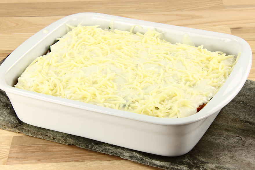 Vegetar lasagne ... klik for at komme tilbage