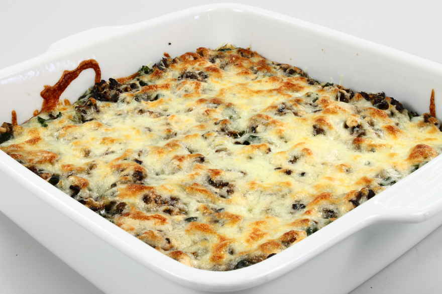 Vegetarisk lasagne ... klik for at komme tilbage