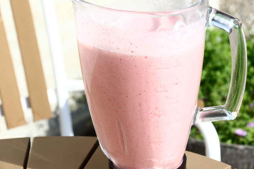 Strawberry milkshake ... klik for at komme tilbage