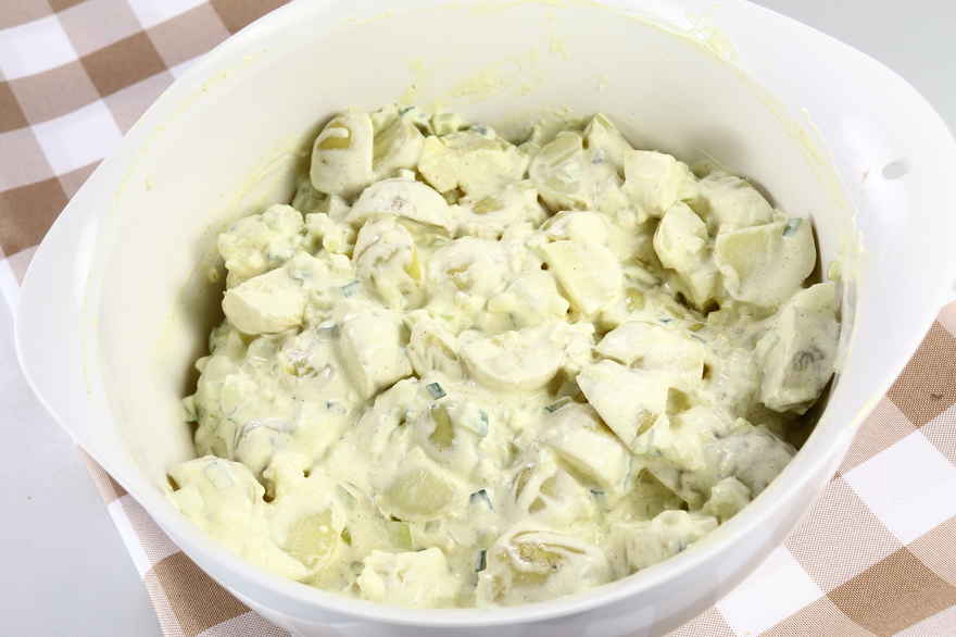 Verdens bedste kartoffelsalat ... klik for at komme tilbage