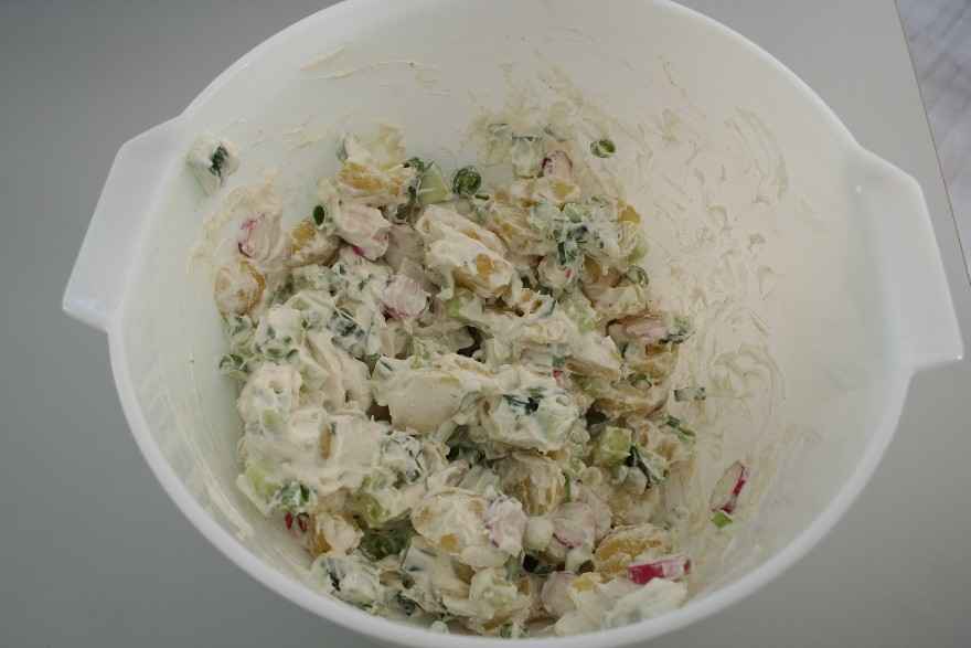 Grov kartoffelsalat ... klik for at komme tilbage