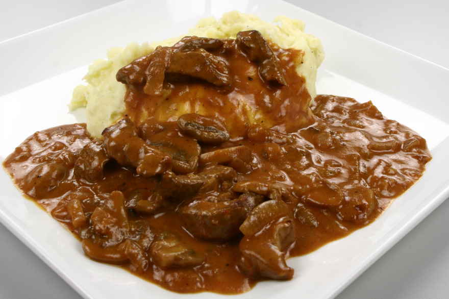 Bøf stroganoff i stegeso ... klik for at komme tilbage