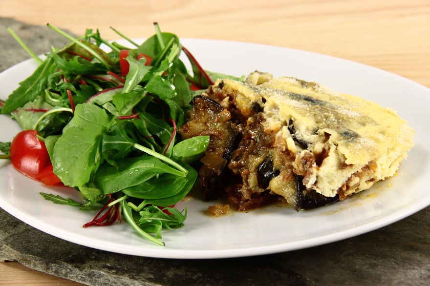 Moussaka i Stegeso ... klik for at komme tilbage