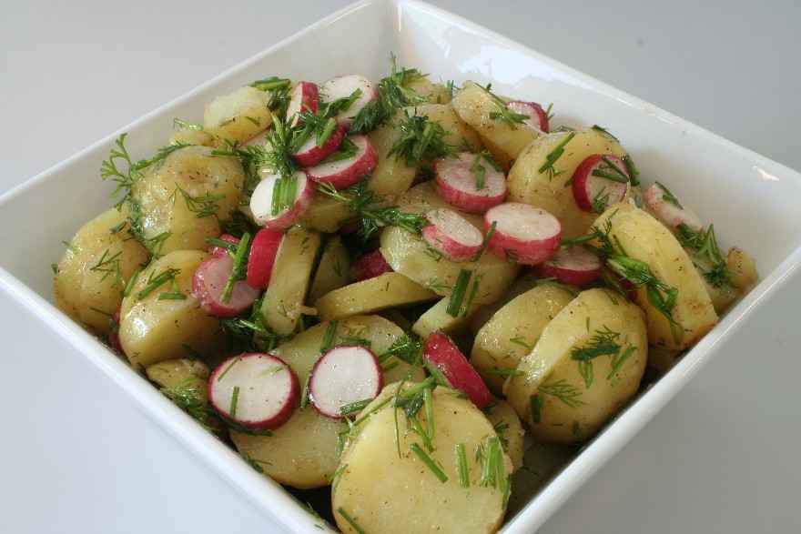 Sommer kartoffelsalat ... klik for at komme tilbage
