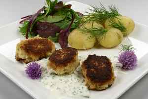 Blomkålsfrikadeller