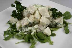 Kartoffelsalat med cremet dressing