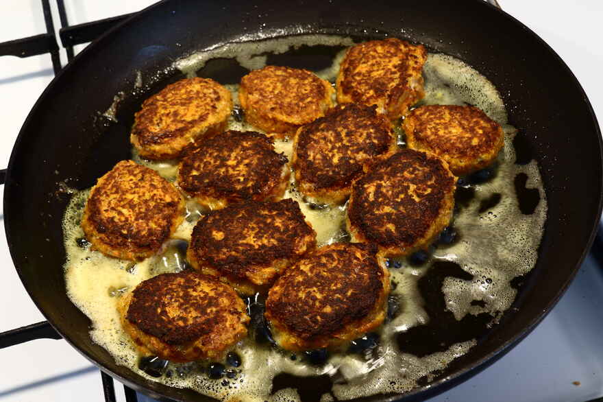 Gulerodsfrikadeller ... klik for at komme tilbage