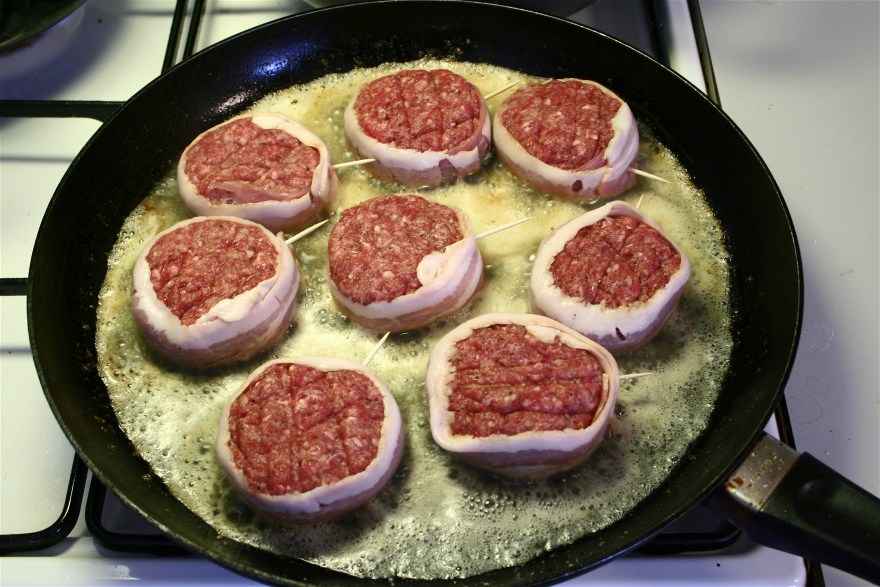 Baronens baconbøffer ... klik for at komme tilbage