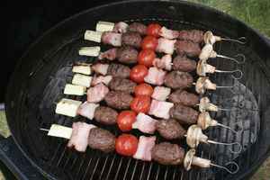 Grillspyd med oksekød, billede 4
