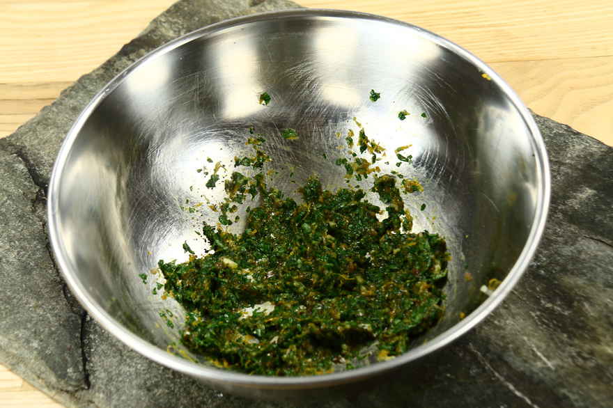 Havtaskekæber med appelsin-gremolata ... klik for at komme tilbage