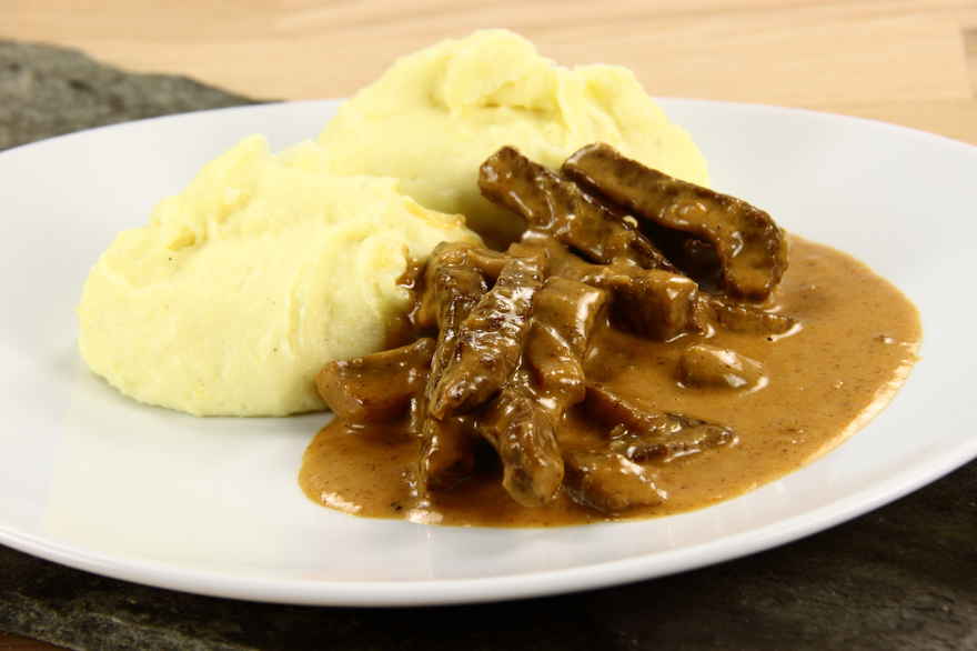 Bøf Stroganoff ... klik for at komme tilbage