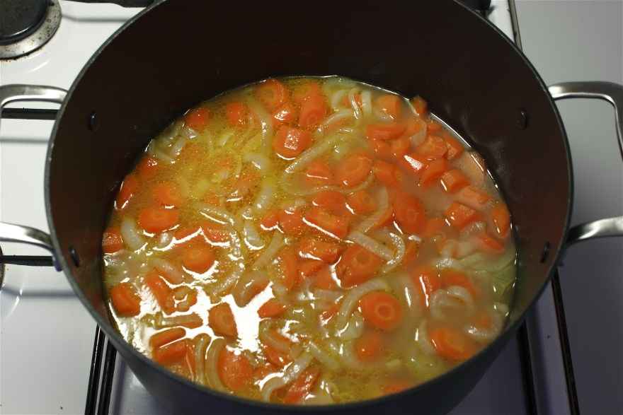 Gulerodssuppe med flødeost ... klik for at komme tilbage